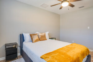 Furnished mid-term rental home interior in Tallahassee — Winry Stays